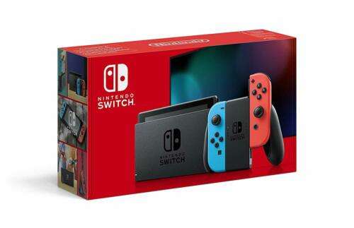 Nintendo Switch Konsole - Neon-Rot/Neon-Blau [eBay]