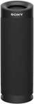 Sony SRS-XB23 tragbarer, kabelloser Bluetooth Lautsprecher (12h Akkulaufzeit, wasserabweisend, Extra Bass), schwarz. Prime