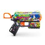 XSHOT Skins Flux Blaster Sonic Hyper Spike, Sonic The Hedgehog Design, Easy Reload (2 Blasters, 16 Darts) (Prime)