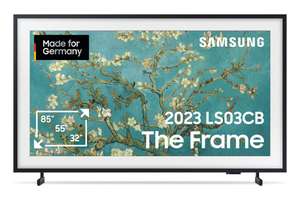 Samsung 32" The Frame GQ32LS03CBUXZG Modelljahr 2023 für 339,99€ (oder Abholung für 333€)