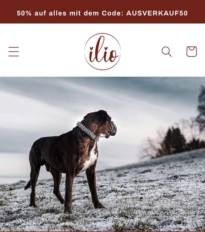 Ausverkauf Hundezubehör Onlineshop