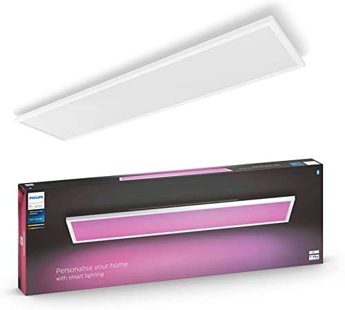 2x Philips Hue White & Color Ambiance Surimu Panel weiß 120x30cm