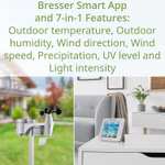 BRESSER Tuya Smart Home 7-in-1 Wetterstation ClimateConnect NL 71,10
