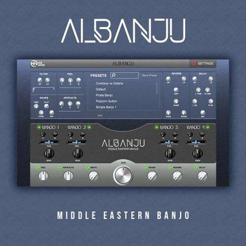 Albanju - Middle Eastern Banju - Virtuelles Instrument von New Nation für kurze Zeit kostenlos - VST VSTi VST3 AU