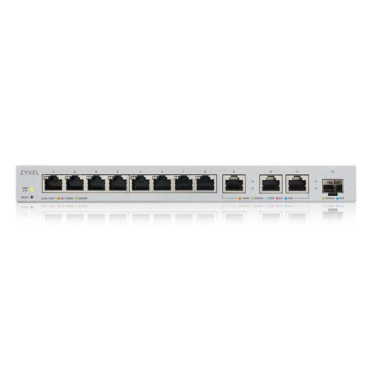 [NBB Black Week] Zyxel XGS1250-12 - 3x10GbE / 1x10Gb SFP+ / 8x1GbE, (Web-)Managed L2-Switch