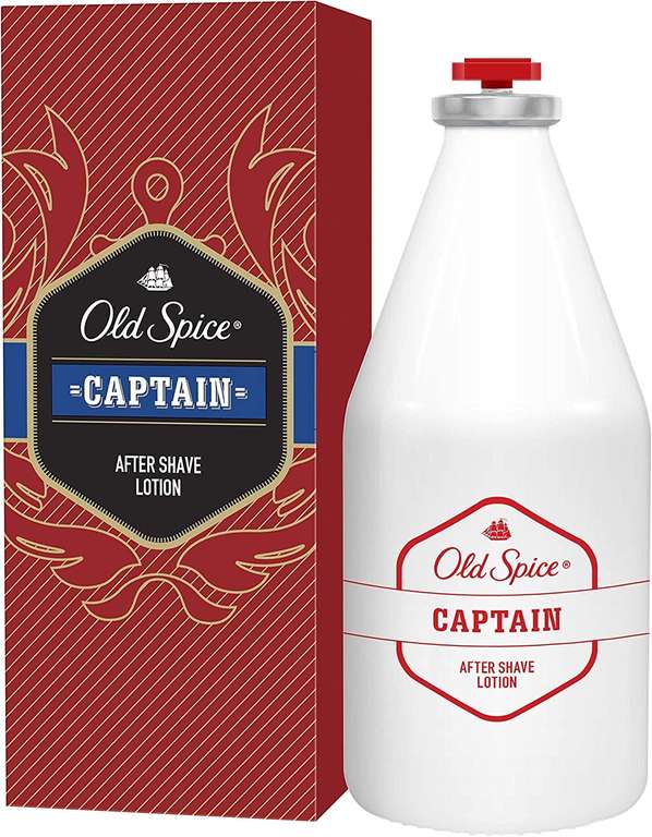 Old Spice Captain oder Original After Shave Lotion für Männer (100 ml) (Prime Spar-Abo)