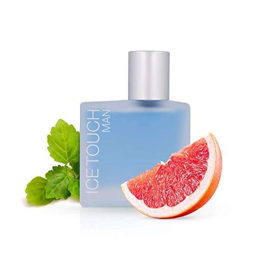 [PRIME/Sparabo] Mexx Ice Touch Man, Eau de Toilette Natural Spray, Erfrischendes Herren Parfüm mit Grapefruit, Zedern und Sandelholz, 30ml