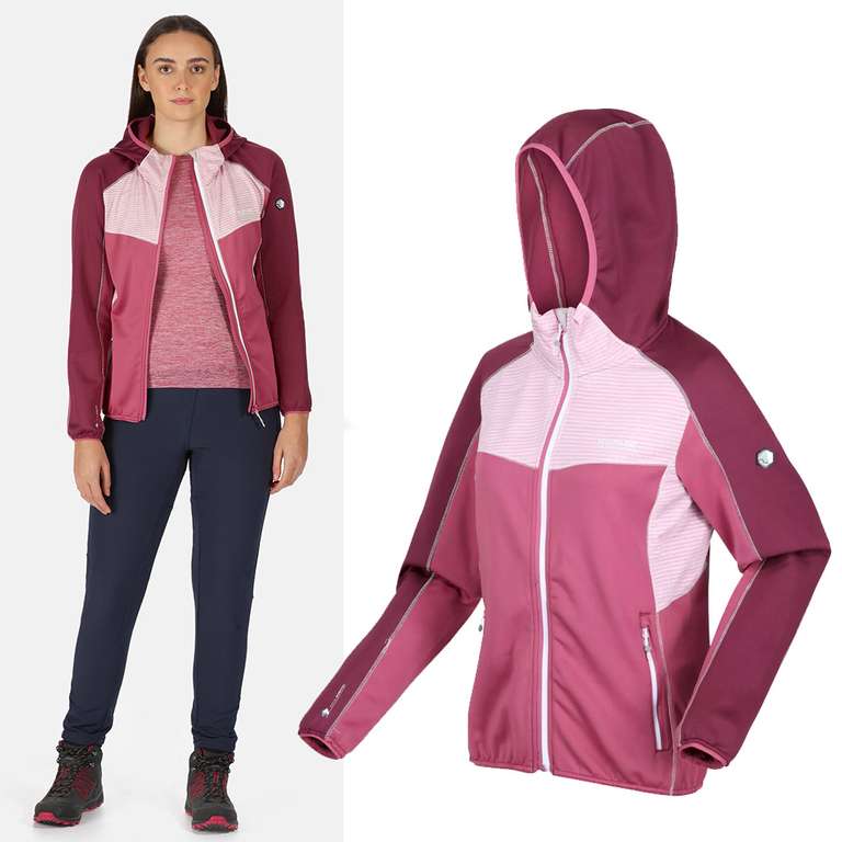 Regatta - Attarre - Damen Stretch-Fleece Jacke, Sportjacke in verschiedenen Farben (Gr. XS - 3XL)