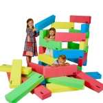 RIWI XXL Bausteine f. Kinder (Konstruktionsspielzeug) GRATIS 12er Bausteineset bei Bestellung eines 24er oder 36er Sets