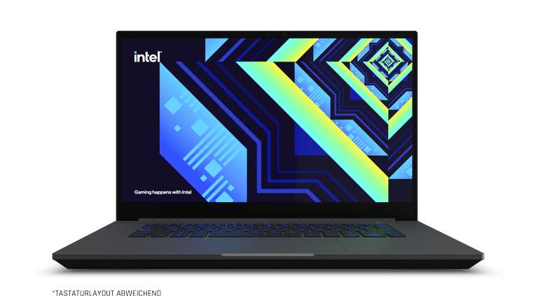 bestware 96 Hours: Intel NUC X15 Arc Laptop (15.6", 1920x1080, IPS, 300nits, i7-12700H, 16/500GB, aufrüstbar, A730M 12GB, TB4, 62Wh, 2.2kg)