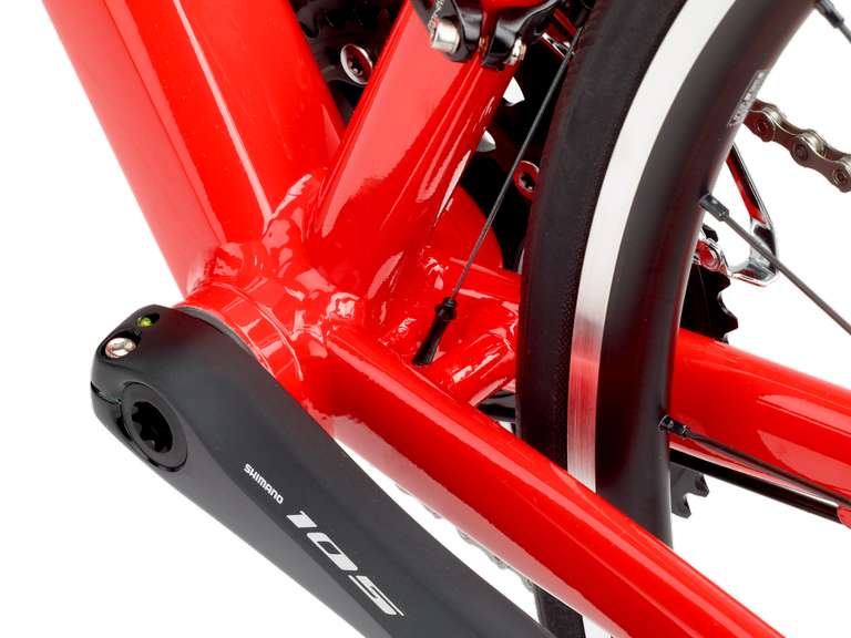 Rose Pro SL 105 Rennrad in Rot oder Matt Silber, viele Größen lieferbar