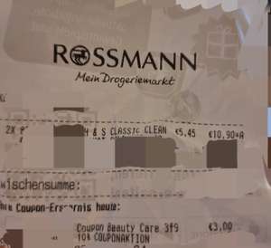 1 Liter Head and Shoulders für 7,11 Euro bei Rossmann mit App