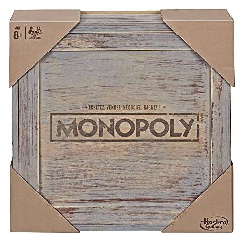 Monopoly Rustic Sonderedition aus Holz [Prime]