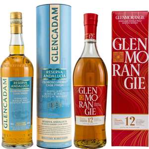 Whisky-Übersicht 243: z.B. Glencadam Reserva Andalucía Oloroso Finish für 33,90€, Glenmorangie 12 Jahre The Lasanta für 41,90€ inkl. Versand