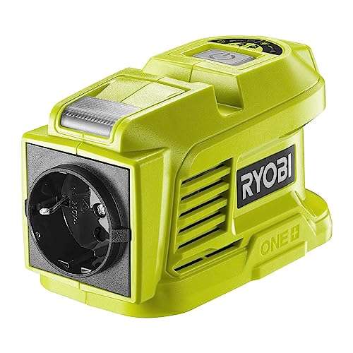 [Amazon Prime] RYOBI 18 V ONE+ Akku-Wechselrichter mit 150 Watt (RY18BI150A-0)