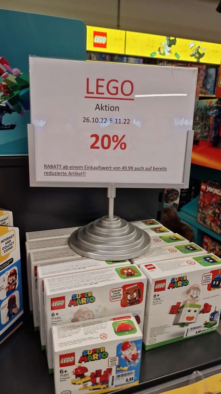 [Lokal Stadtlohn und Ahaus] Berken Kaufhaus: 20% auf Lego ab 50 Euro
