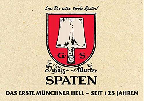 Amazon Bierangebote, z.B. SPATEN Münchner Hell, Bier aus München (20 x 0.5 l, zzgl. Pfand) [Prime Spar-Abo]