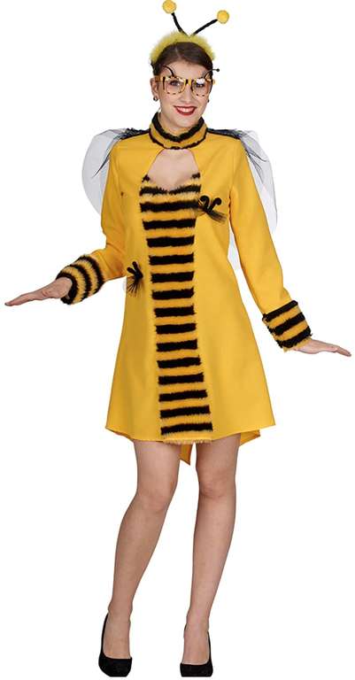 Kostüm-Sale mit Restgrößen - zB: Andrea Moden - Kostüm Biene, Kleid und Haarreif