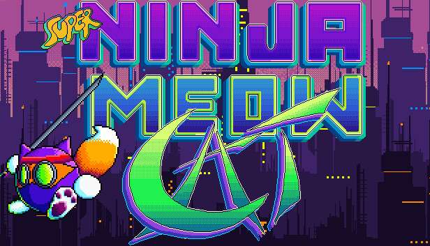 Super Ninja Meow Cat - 0,59€ Nettes Jump&Run Spiel [STEAM] - Historischer Tief Preis @ Steam Spring Sale