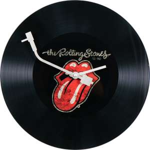 [ Louis click&collect ] Lizensierte Vinyl Wanduhren von Kiss - AC/DC - Rolling Stones ab 7,99€ ABVERKAUF