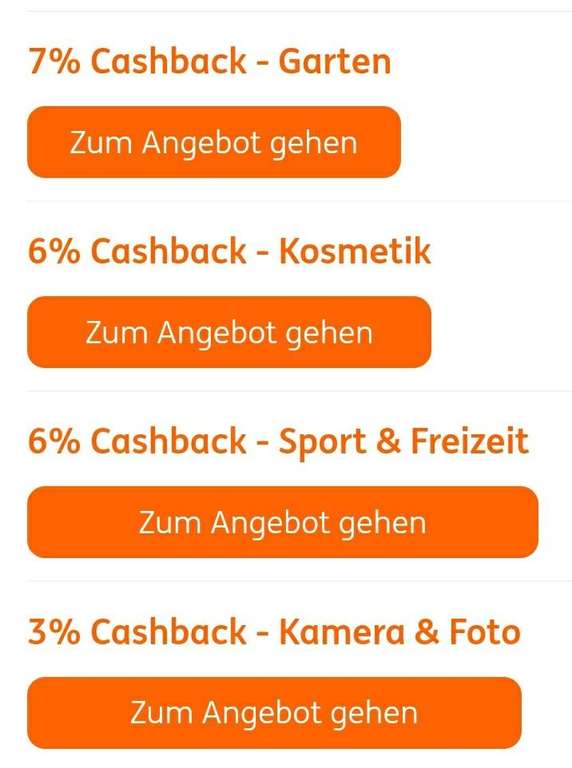 [Ing-Girokonto] Cashback bei Amazon.de via DealWise (03/24): Garten; Kosmetik; Sport & Freizeit; Kamera & Foto.