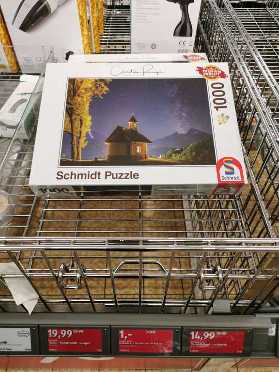 [Lokal Frechen] Aldi: Schmidt Puzzle | Christian Ringer: Lockstein, Milchstraße, 1.000 Teile