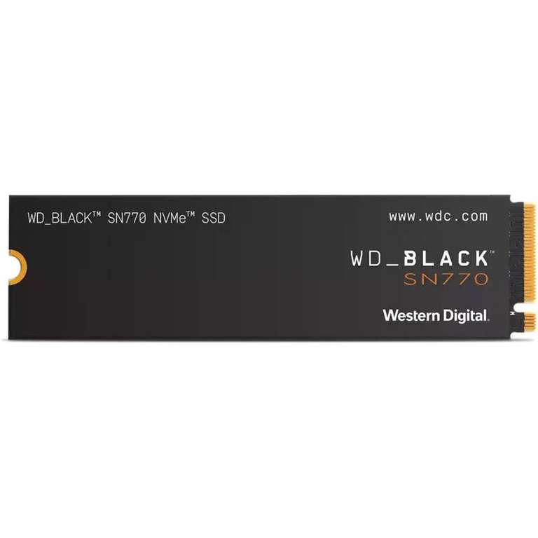 WD BLACK SN850X NVME 1TB SSD für 79€ inkl. Versandkosten / WD Black SN770 1TB NVMe für 60€