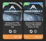 Homeworld 3 PRE-ORDER EU Steam CD Key
