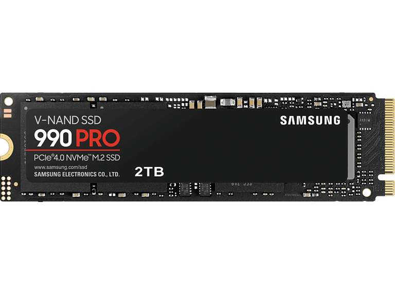 [Mediamarkt] SAMSUNG 990 PRO 2TB NVMe SSD
