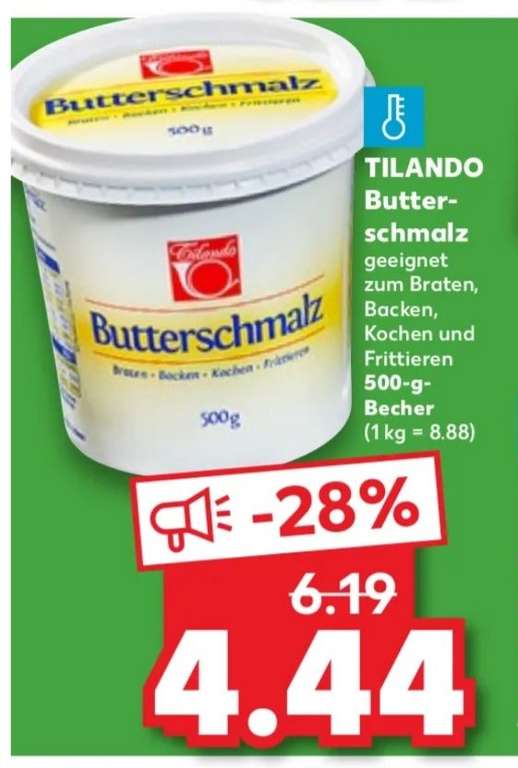 (Kaufland) Tilando Butterschmalz 500 gramm