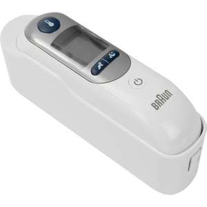 Braun IRT6525 Fieberthermometer ThermoScan 7+ (EU-Ware), weiß
