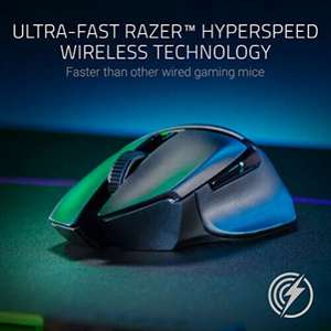 Razer Basilisk X Hyperspeed kabellose ergonomische Gaming Maus 16.000 dpi - generalüberholt