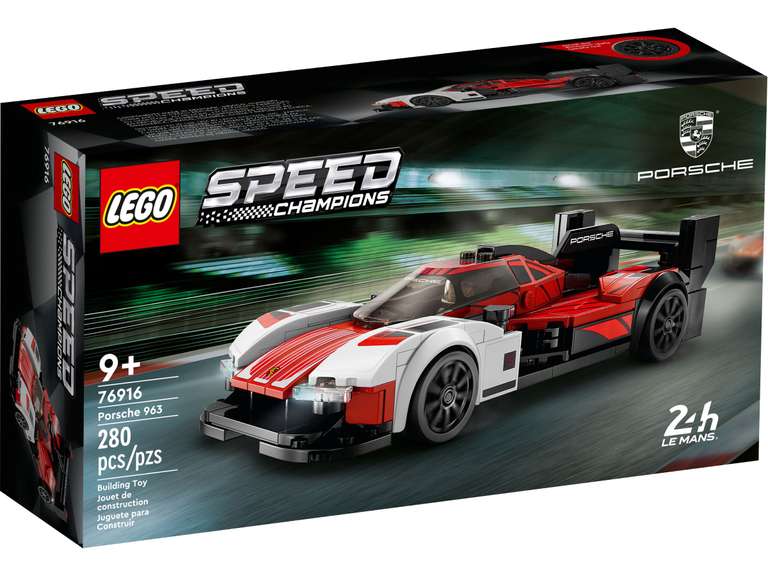 LEGO Speed Champions Porsche 963 (76916) + Pagani Utopia (76915) für je 16,34 Euro [Thalia+teilweise Amazon]