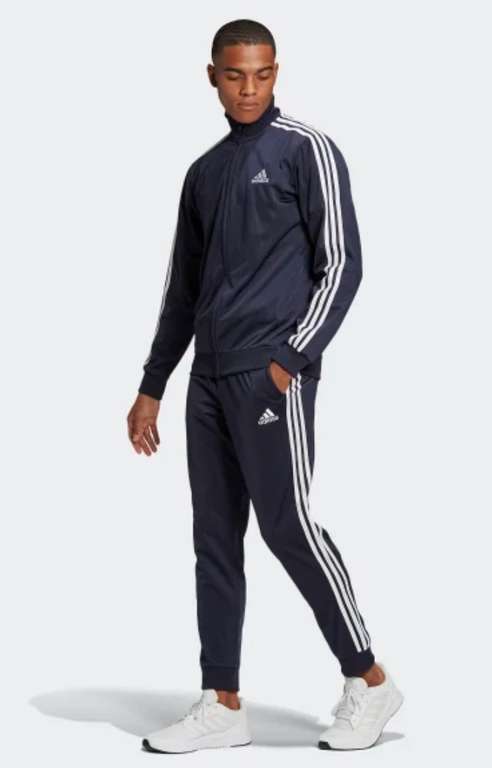 Adidas Primegreen Essentials 3 - Streifen Trainingsanzug €35.70 mit code @ Adidas