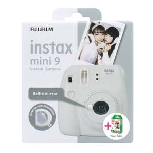 Fujifilm instax mini 9 Sofortbildkamera inkl. 10er Film - weiß oder rosa