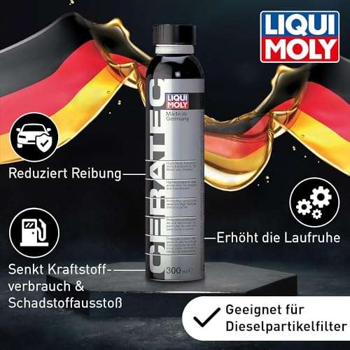 LIQUI MOLY Öladditiv Cera Tec Art.-Nr. 3721 Keramikverschleißschutz für Benzin- & Dieselmotoren I Amazon Prime