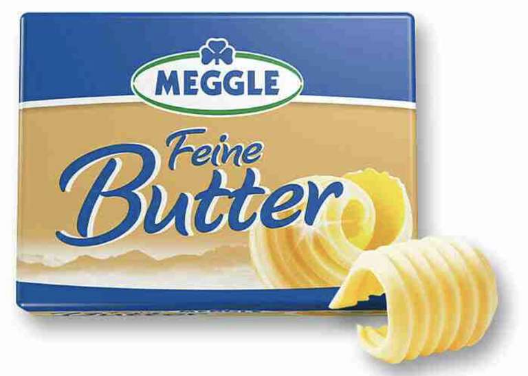 Meggle - Feine Butter o. Joghurt Butter 250g [Kaufland]
