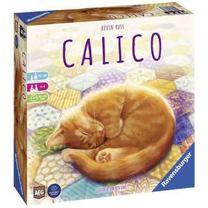 Ravensburger 27038 - Calico, Legespiel für 1-4 Erwachsene, Kinder und Katzen Fans ab 10 Jahren | Brettspiel | Bestpreis | BGG 7,7