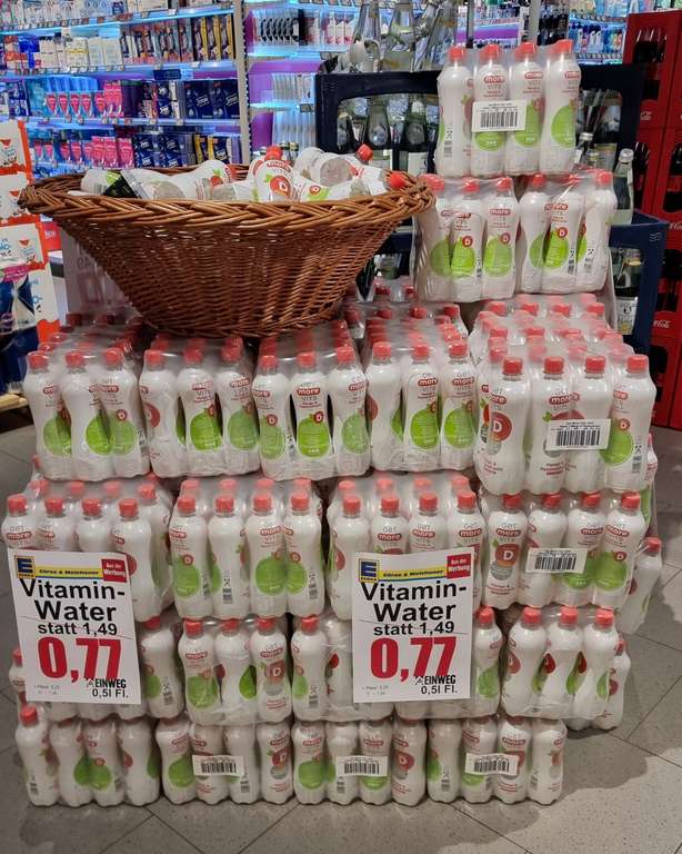 [Lokal Berlin] EDEKA Eichborndamm: Get more Vits Vitaminwasser 0,77 €