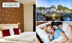 Monschau / Eifel: Für 2 Personen: 1-3 ÜN im Hotel De Lange Man mit Willkommenscocktail, Sektfrühstück, Wellness und Massage (Juni 2022)