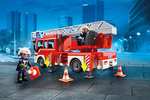 PLAYMOBIL City Action 9463 Feuerwehr-Leiterfahrzeug - Amazon Prime
