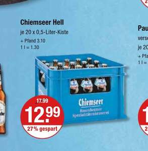 Lokal V-Markt Chiemseer Hell 20x0,5L