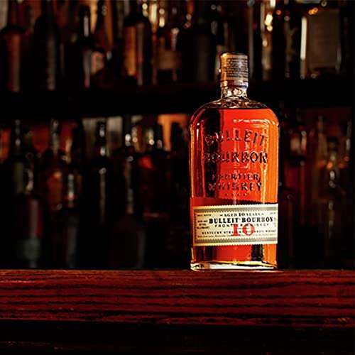 Bulleit 10 Jahre Bourbon | American Frontier Whiskey | 45%vol | 700ml Einzelflasche | handgefertigt in Kentucky (Spar-Abo Prime)