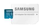 Samsung EVO Select 512GB microSDXC UHS-I 130MB/s Full HD & 4K UHD