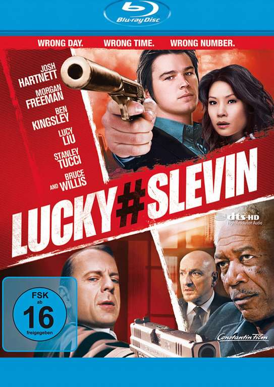 Lucky Number Slevin | Blu-Ray | Josh Hartnett | Bruce Willis | Morgan Freeman | Lucy Liu
