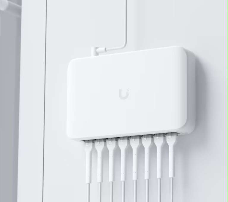 Ubiquiti USW-Lite-8-PoE managed Switch (4x PoE+, 52W total, 8x Gbit, VLAN, 802.1X, wallmount) | 16-Port-Variante für 179€