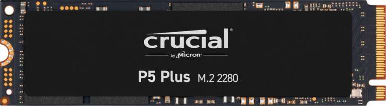 [Amazon / Cyberport] Crucial P5 Plus SSD 2TB, M.2 SSD (PCIe 4.0 x4, R6600, W5500, 3D-NAND TLC, PS5-kompatibel)