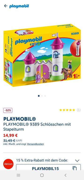 Mytoys.de 10% auf Spielzeug, 15% auf playmobil + vskfrei ab 15€