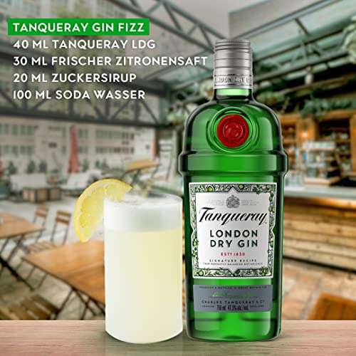 Tanqueray London Dry Gin 43,1% vol | 1000ml Einzelflasche (Prime Spar-Abo)