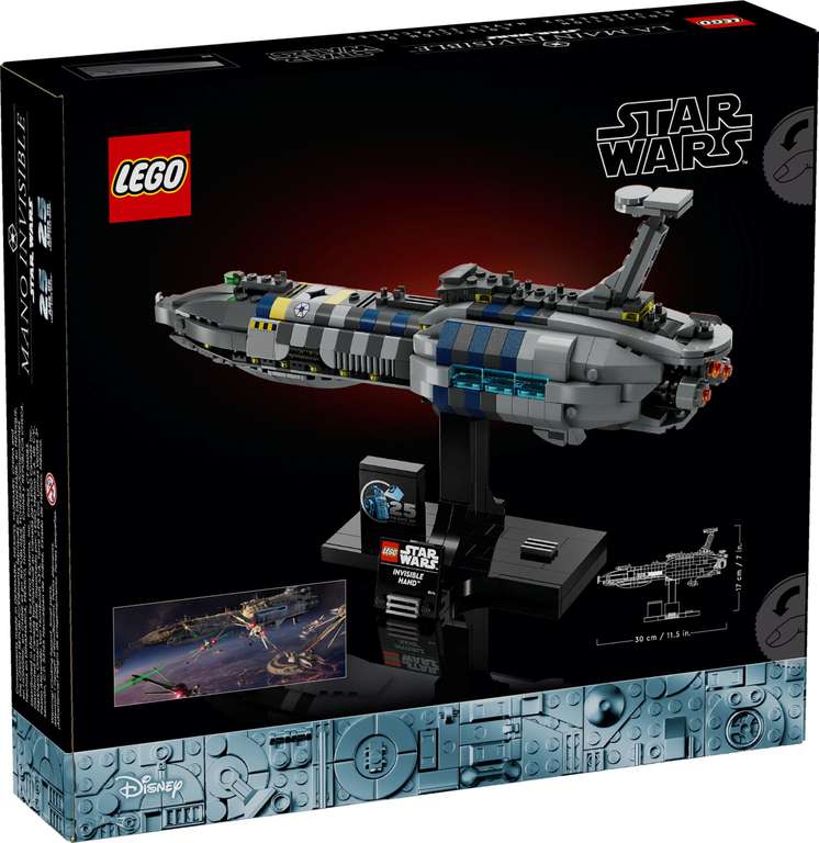 LEGO Star Wars - Invisible Hand (75377) für 43,94€ / bei Filialabholung 39,99€, evtl. reduzierbar durch 10% Rossmann-Coupon/12% CB [Müller]
